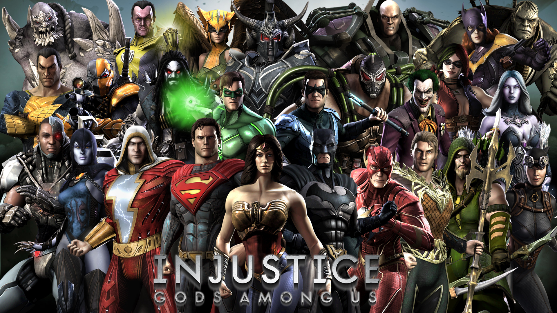 injustice, Superhero, Comic Wallpaper