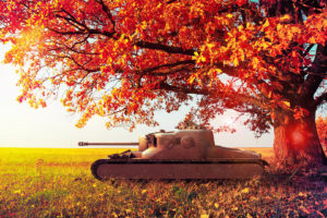 world, Of, Tanks, Autumn, At 15a, Trees, Foliage, Games, Military