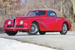1942, Alfa, Romeo, 6 c, 2500, Sport, Cabriolet, Retro