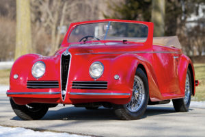 1942, Alfa, Romeo, 6 c, 2500, Sport, Cabriolet, Retro