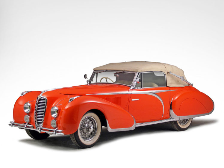 1947, Delahaye, 135, M, Drophead, Coupe, Retro, Luxury HD Wallpaper Desktop Background