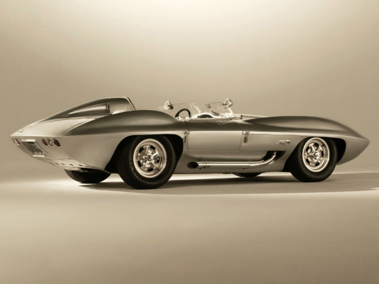 1959, Chevrolet, Corvette, Stingray, Racer, Concept, Retro, Muscle, Supercar, Supercars HD Wallpaper Desktop Background