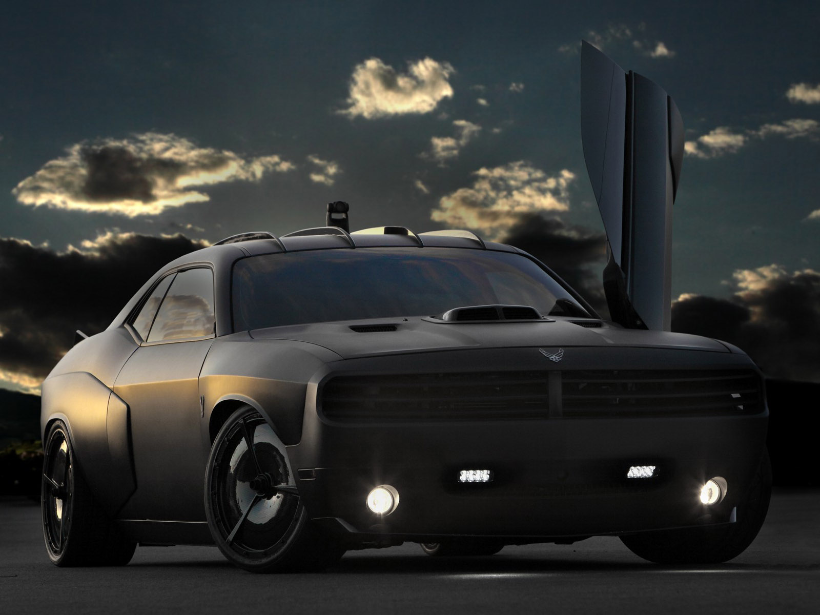 2009, Dodge, Challenger, Vapor, Custom, Concept, Muscle, Supercar, Supercars, Tuning Wallpaper