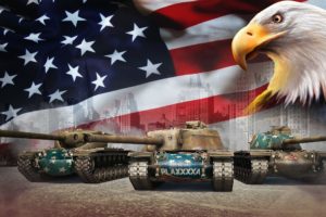 world, Of, Tanks, Tank, Eagles, Usa, Flag, Games, Military