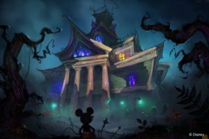 mickey, Mouse, Creepy, Dark, Halloween, Disney, Haunted