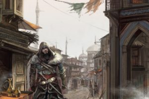 video, Games, Cityscapes, Artwork, Assassins, Creed, Revelations
