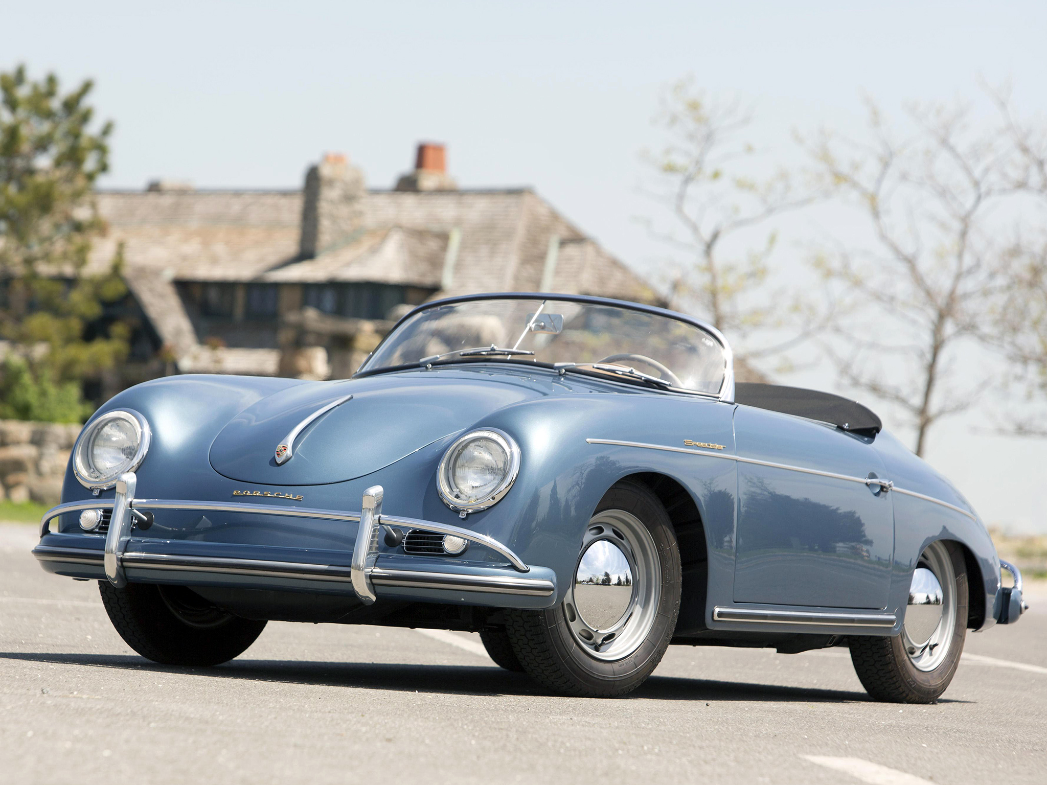 1955, Porsche, 356a, Speedster, Us spec, T 1, Supercar, Supercars, Retro Wallpaper