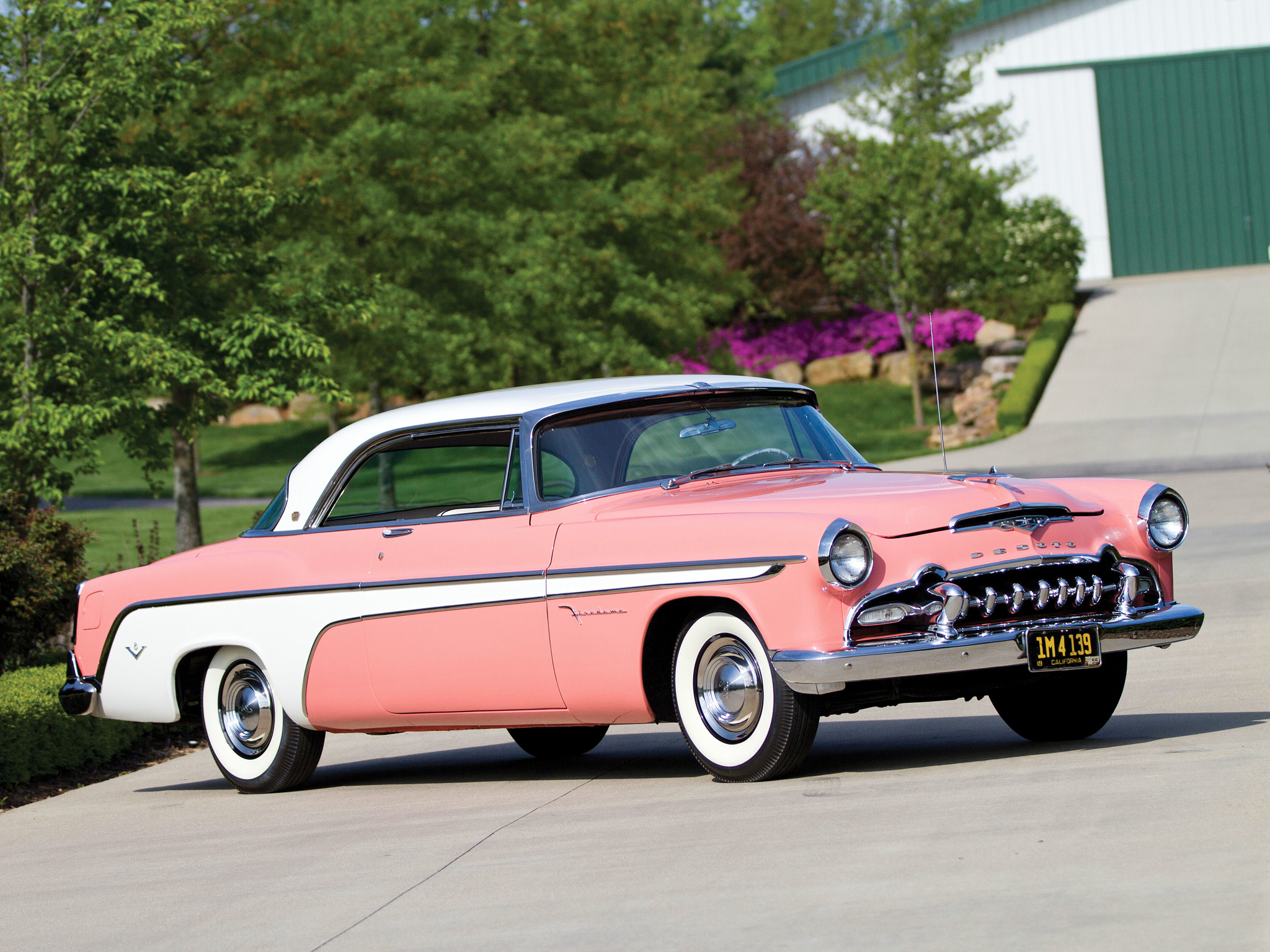 1955, Desoto, Firedome, Sportsman, Hardtop, Coupe, S22, Retro Wallpaper
