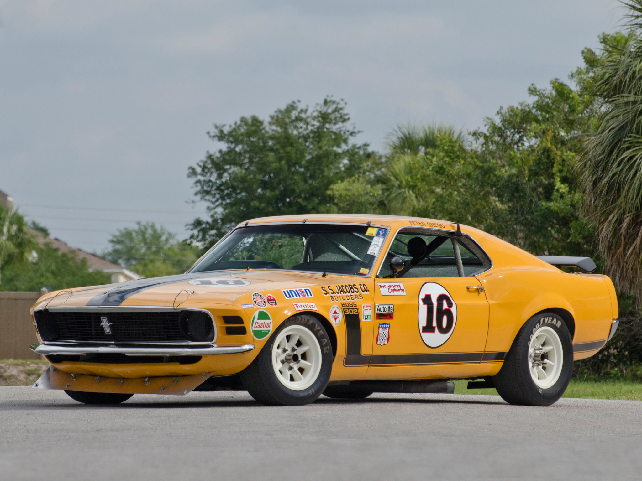 1970, Ford, Mustang, Boss, 3, 02trans am, Race, Racing, Muscle, Classic, Hot, Rod, Rods Wallpaper