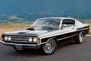 1969, Ford, Fairlane, Torino, Gt, Sportsroof, Muscle, Classic