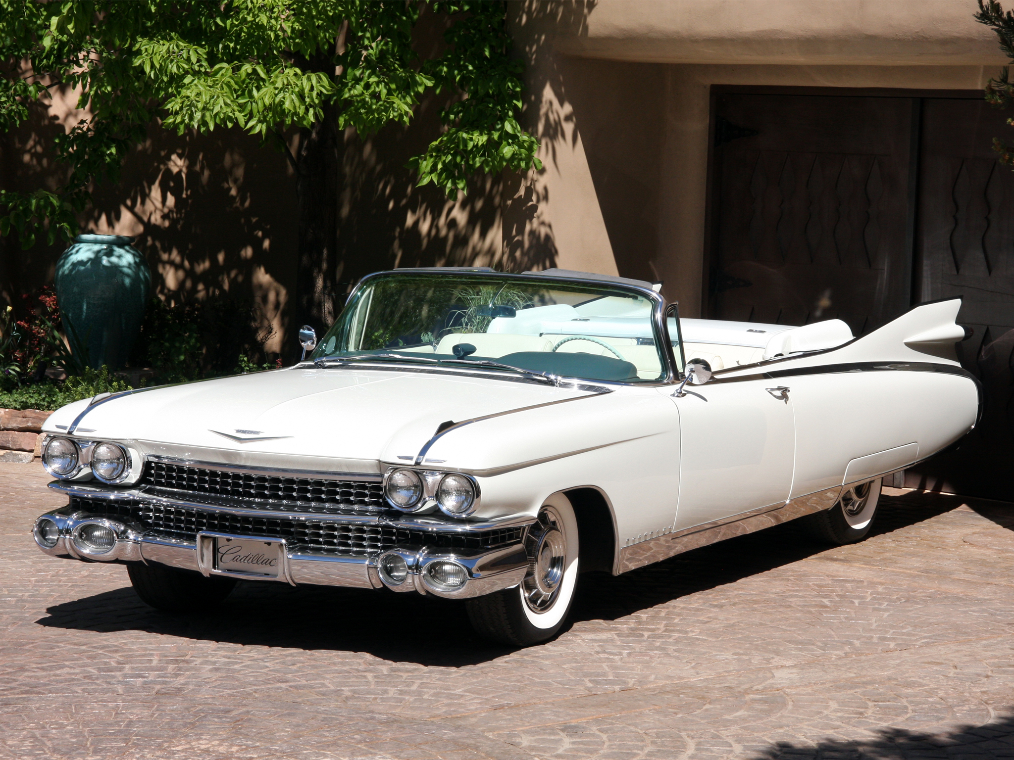 1959, Cadillac, Eldorado, Biarritz, Luxury, Classic, Convertible Wallpaper