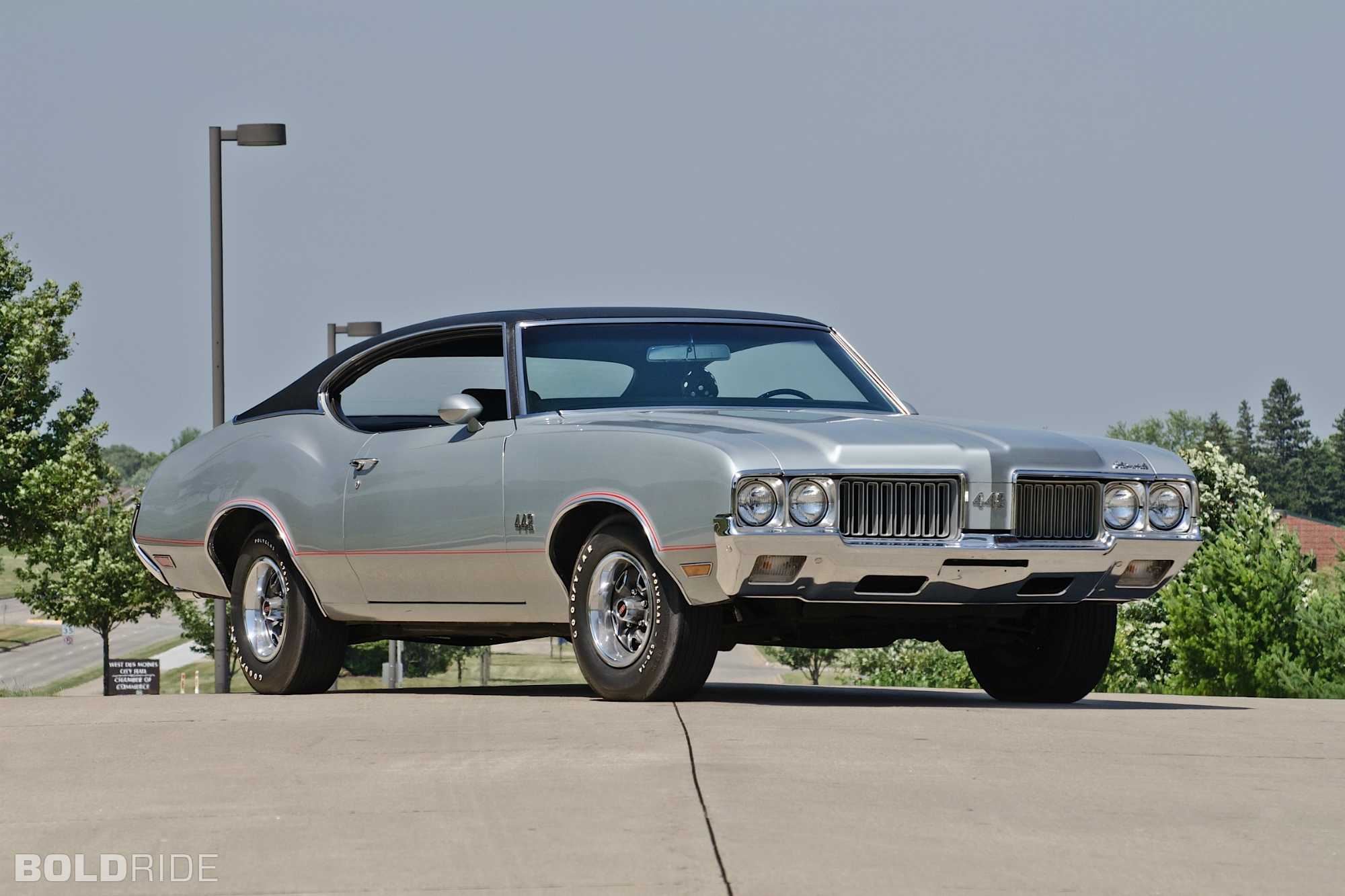 1970, Oldsmobile, 442, Muscle, Classic Wallpaper