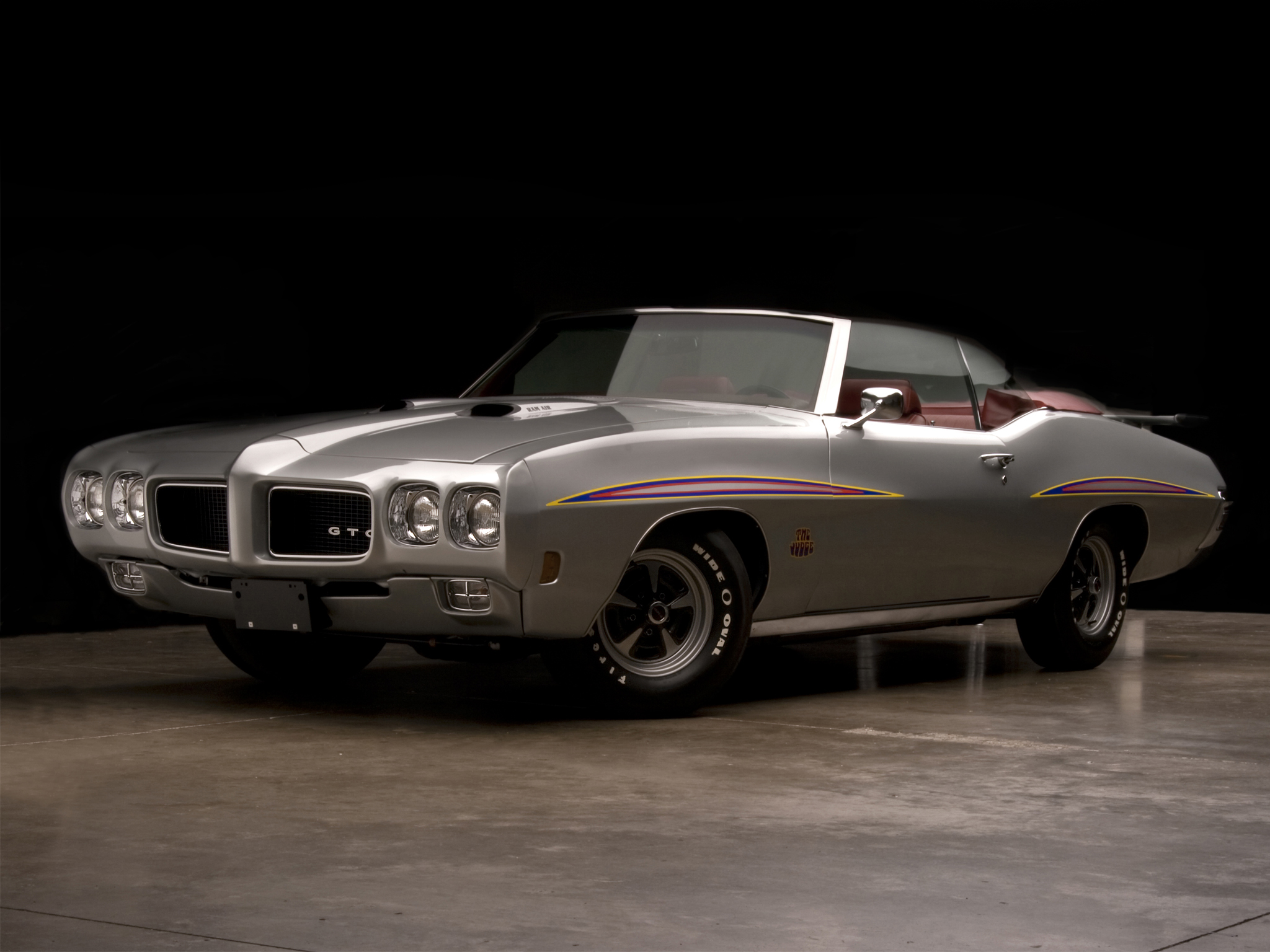 1970, Pontiac, Gto, Judge, Convertible, 4267, Muscle, Classic Wallpaper