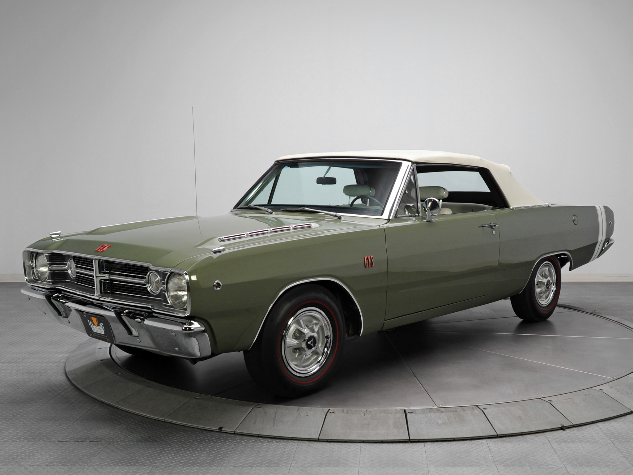 1968, Dodge, Dart, Gts, 340, Convertible, Ls27, Muscle, Classic Wallpaper