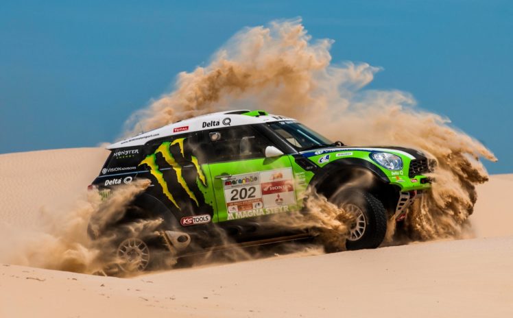 dakar, Rally, X raid, Mini, Cooper, Offroad, Awd, Race, Racing HD Wallpaper Desktop Background