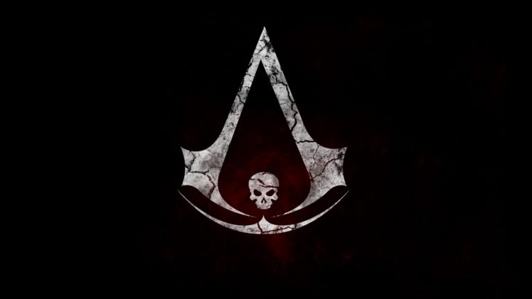 assassinand039s, Creed, Black, Flag, Logo, Skull HD Wallpaper Desktop Background