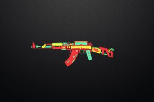 ak 47, Controller, Game, Weapon, Funny, Humor