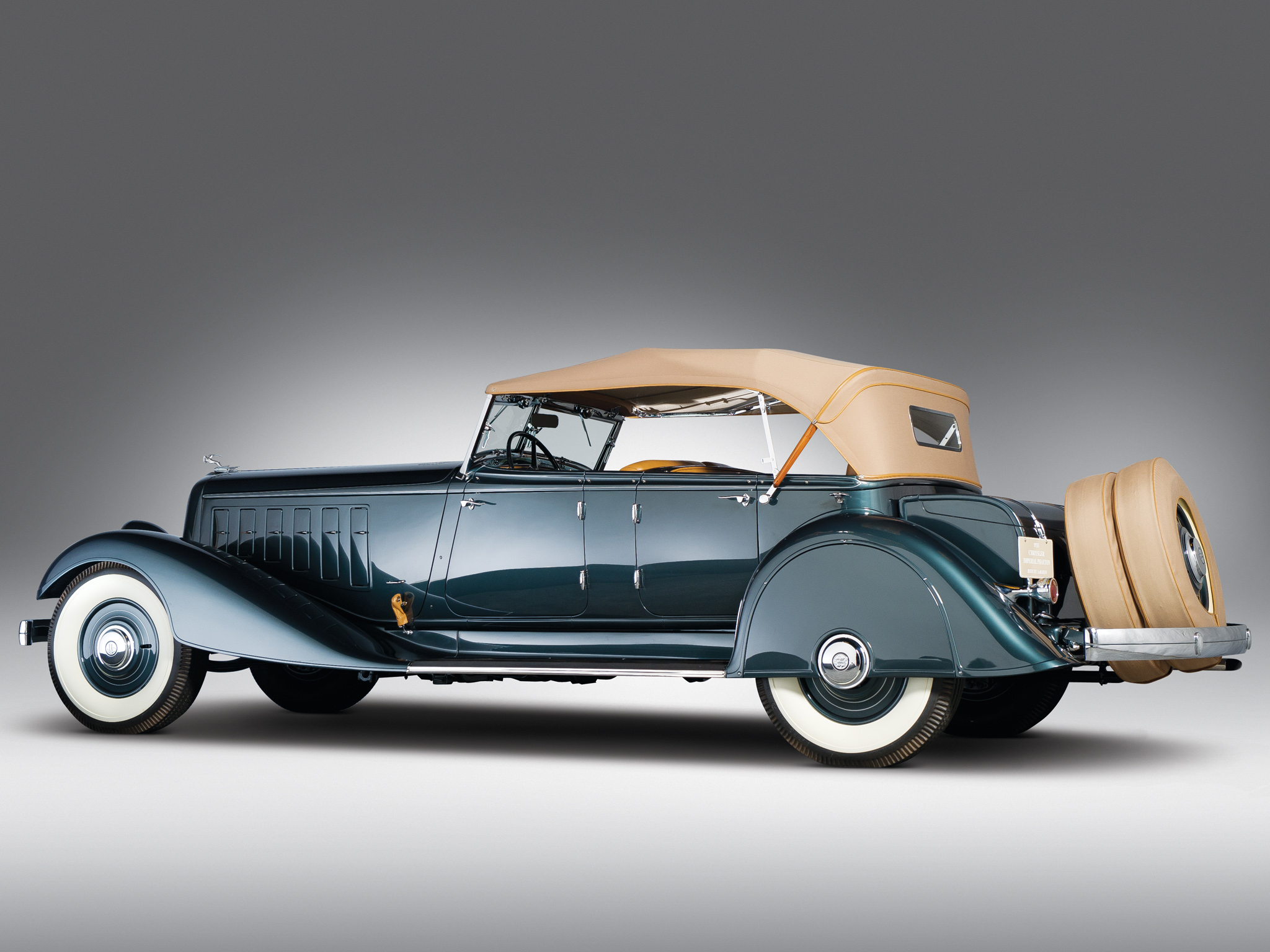 1933, Chrysler, Custom, Imperial, Phaeton, Lebaron, Luxury, Retro Wallpaper