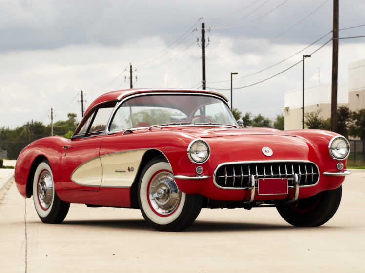 1957, Chevrolet, Corvette, C 1, Fuel, Injection, Retro, Muscle, Supercar, Supercars, Fc HD Wallpaper Desktop Background