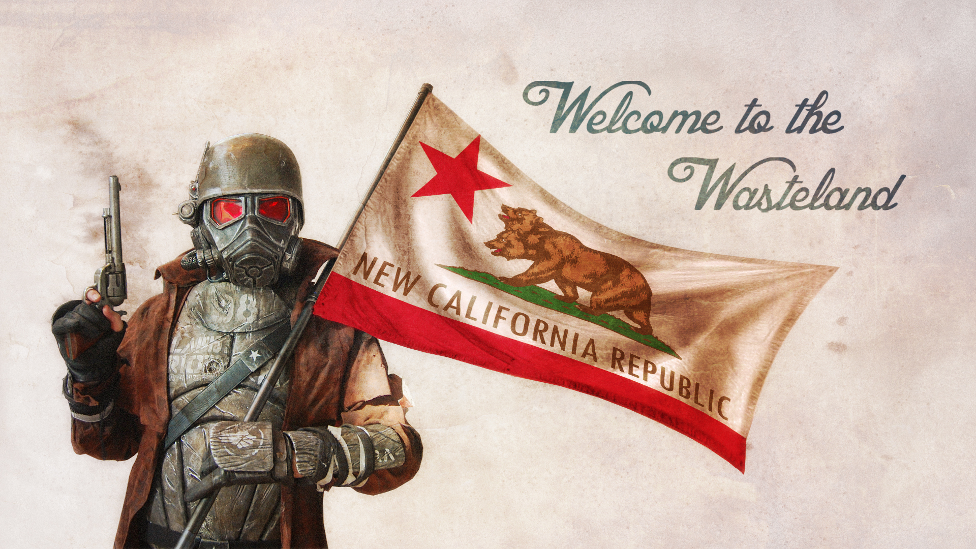 Fallout Ncr Trooper Gas Mask Sci Fi Warrior Wallpapers Hd Desktop And Mobile Backgrounds