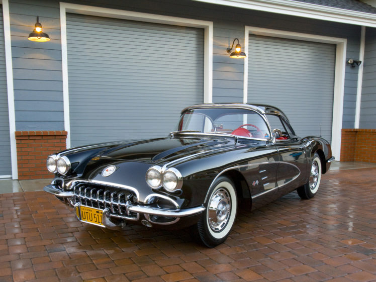 1960, Chevrolet, Corvette, C 1, Retro, Supercar, Supercars, Muscle HD Wallpaper Desktop Background