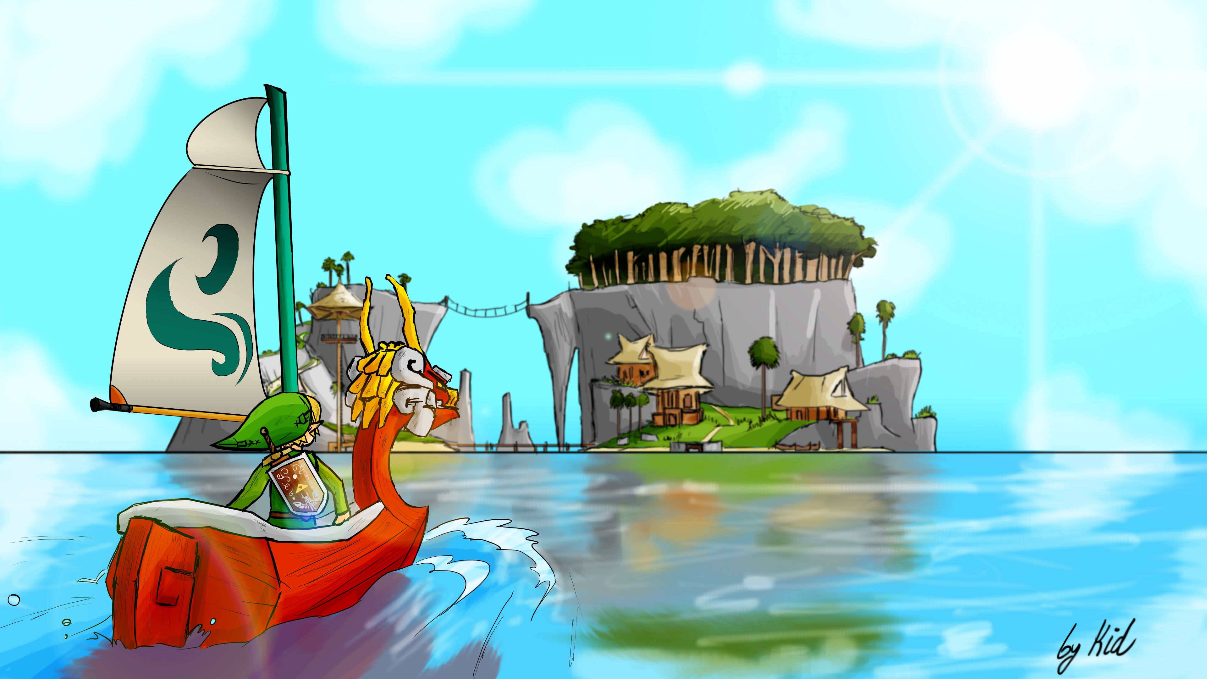 loz, Legend, Of, Zelda, Fantasy Wallpaper