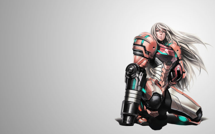 samus, Aran, Metroid, Prime, Plugsuit, Armor, Girl, Sci fi HD Wallpaper Desktop Background