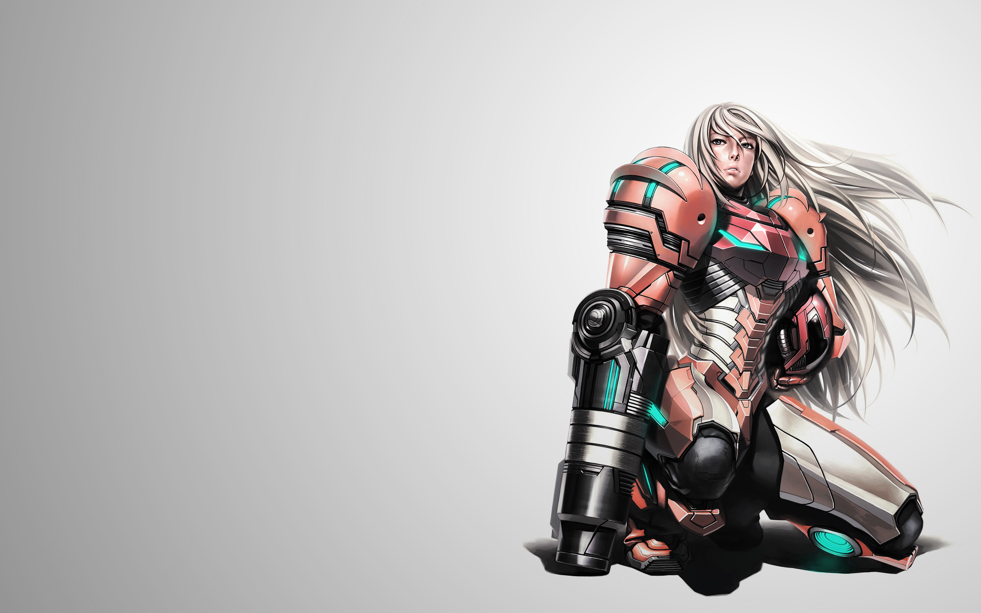 samus, Aran, Metroid, Prime, Plugsuit, Armor, Girl, Sci fi Wallpaper
