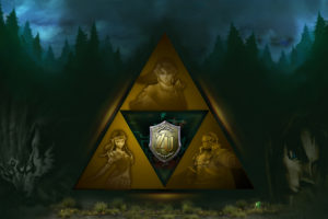link, Triforce, The, Legend, Of, Zelda