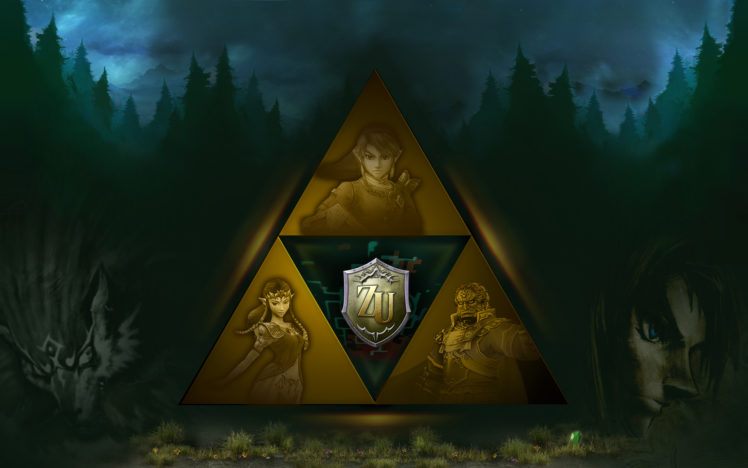 link, Triforce, The, Legend, Of, Zelda HD Wallpaper Desktop Background