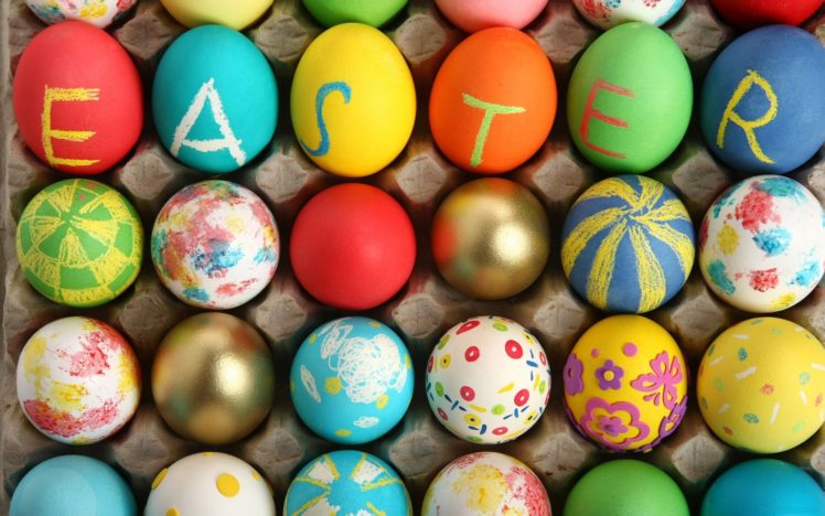 holidays, Easter, Eggs HD Wallpaper Desktop Background