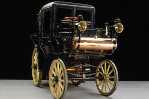 1895, Daimler, Taxicab, Retro