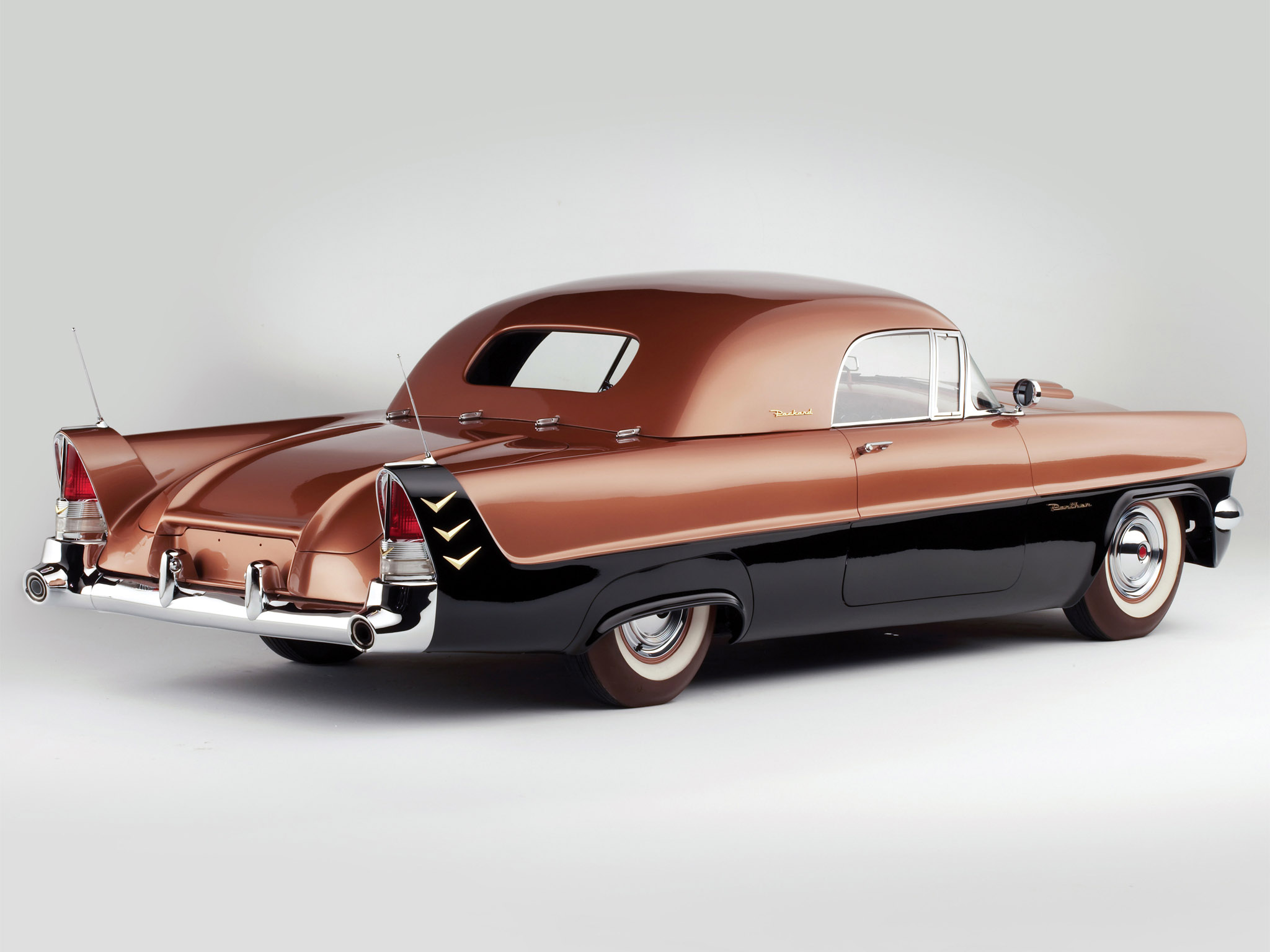 1952, Packard, Panther, Daytona, Roadster, Concept, Retro Wallpaper