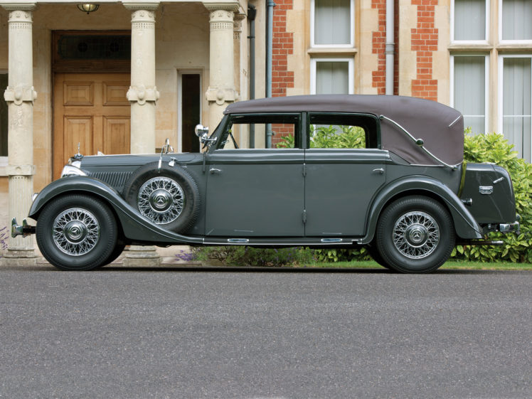 1937, Mercedes, Benz, 320, Pullman, Cabriolet, W142, Luxury, Retro, Gd HD Wallpaper Desktop Background