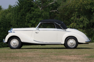 1949, Mercedes, Benz, 170, S, Cabriolet, A, W136iv, Retro, Luxury