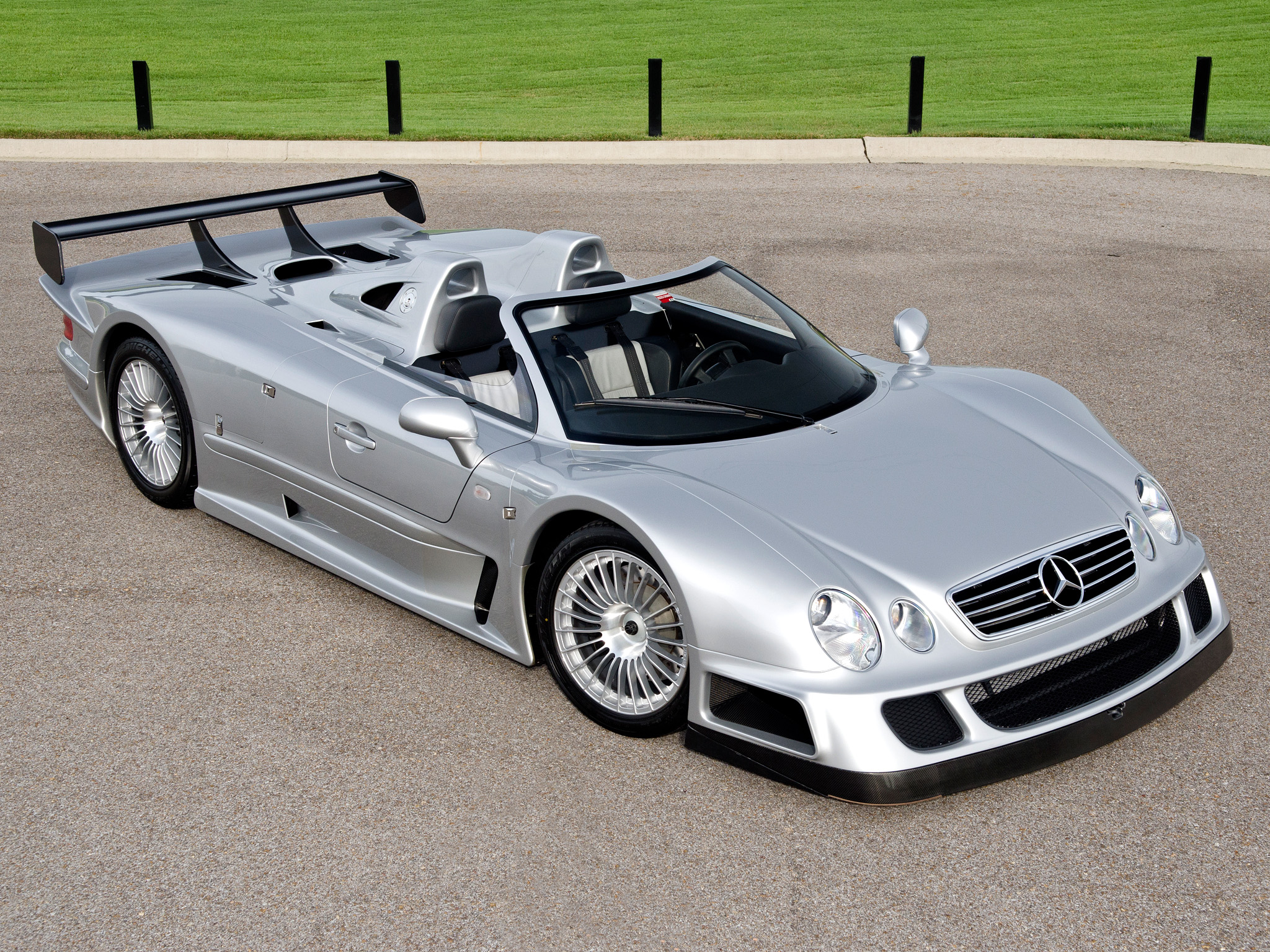 20, 02mercedes, Benz, Clk, Gtr, Amg, Roadster, Supercar, Supercars Wallpaper