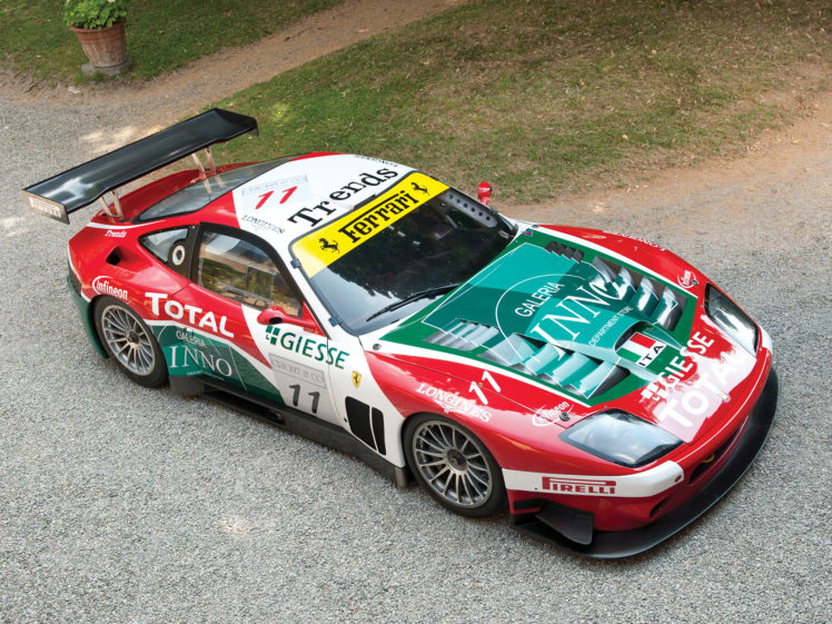 2005, Ferrari, 575, Gtc, Evoluzione, Race, Racing, Supercar, Hf HD Wallpaper Desktop Background