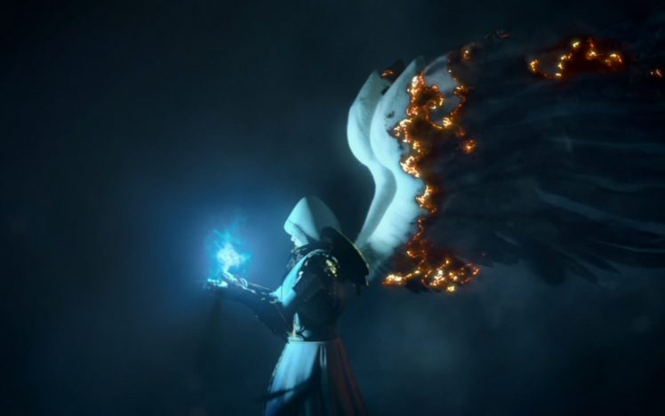 light, Angels, Video, Games, Wings, Fire, Heroes, Magic, Heroes, Of, Might, And, Magic, Vi, Might, Burn HD Wallpaper Desktop Background