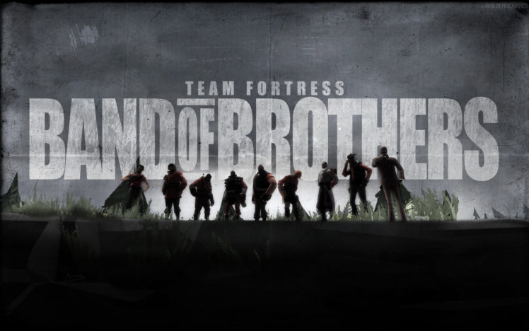 team, Fortress, 2, Band, Of, Brothers, Red, Team, Tf2 HD Wallpaper Desktop Background