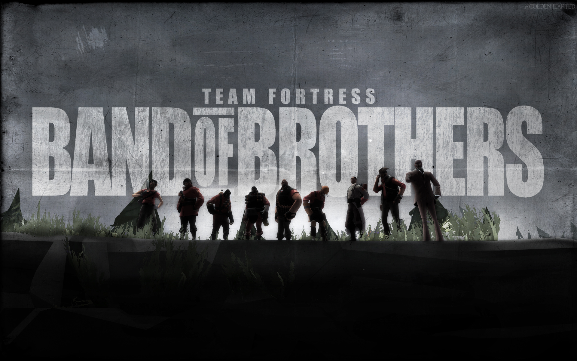team, Fortress, 2, Band, Of, Brothers, Red, Team, Tf2 Wallpaper