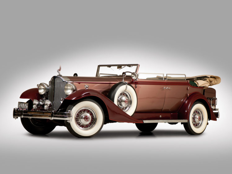 1933, Packard, Twelve, Convertible, Sedan, 1005 640, Luxury, Retro HD Wallpaper Desktop Background