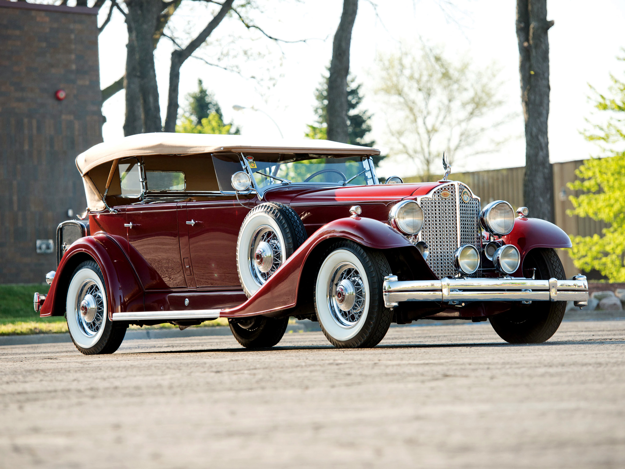1933, Packard, Twelve, Sport, Phaeton, 1005 641, Luxury, Retro Wallpaper