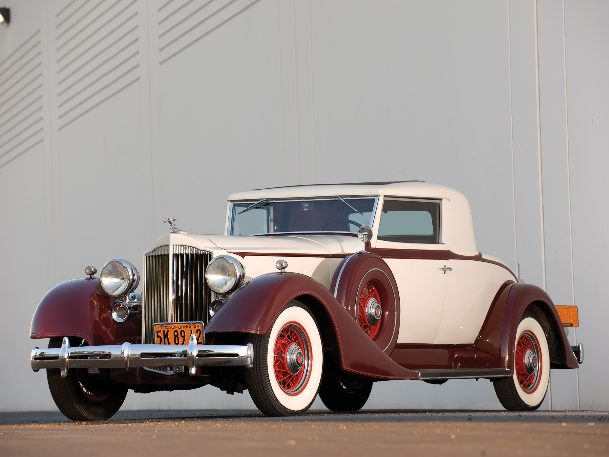 1934, Packard, Eight, Coupe, 1101 718, Luxury, Retro Wallpaper