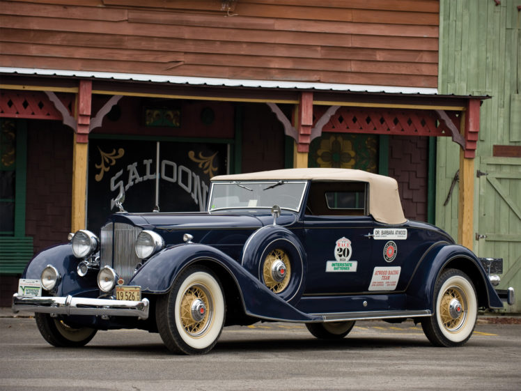 1934, Packard, Super, Eight, Coupe, Roadster, 1104 759, Luxury, Retro HD Wallpaper Desktop Background