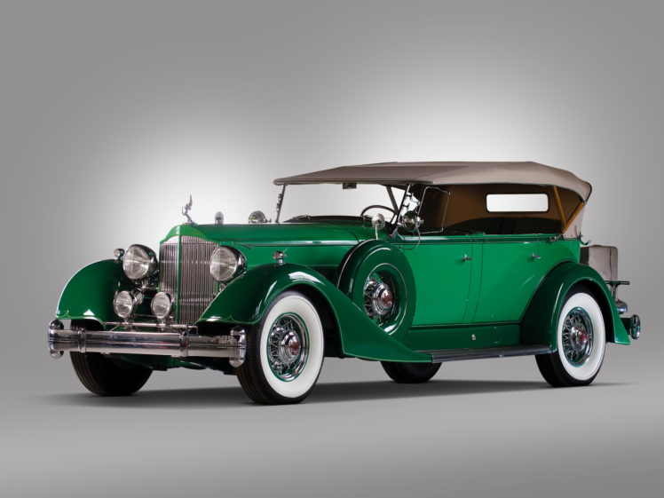 1934, Packard, Twelve, Phaeton, 1107 731, Luxury, Retro, Df HD Wallpaper Desktop Background