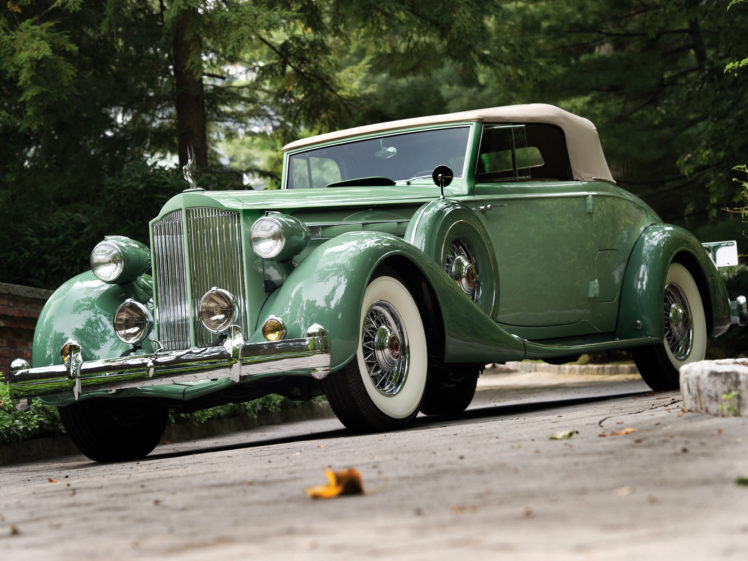1936, Packard, Twelve, Coupe, Roadster, 1407 939, Luxury, Retro HD Wallpaper Desktop Background