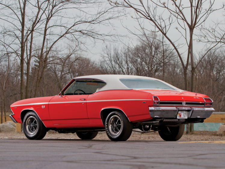 1969, Chevrolet, Chevelle, S s, 396, L34, Hardtop, Coupe, Muscle, Classic HD Wallpaper Desktop Background