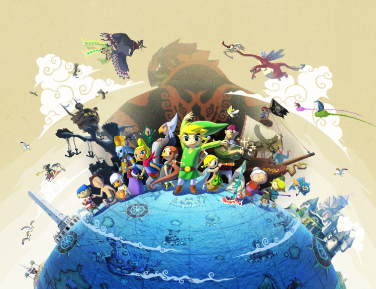 the, Legend, Of, Zelda, Wind, Waker HD Wallpaper Desktop Background