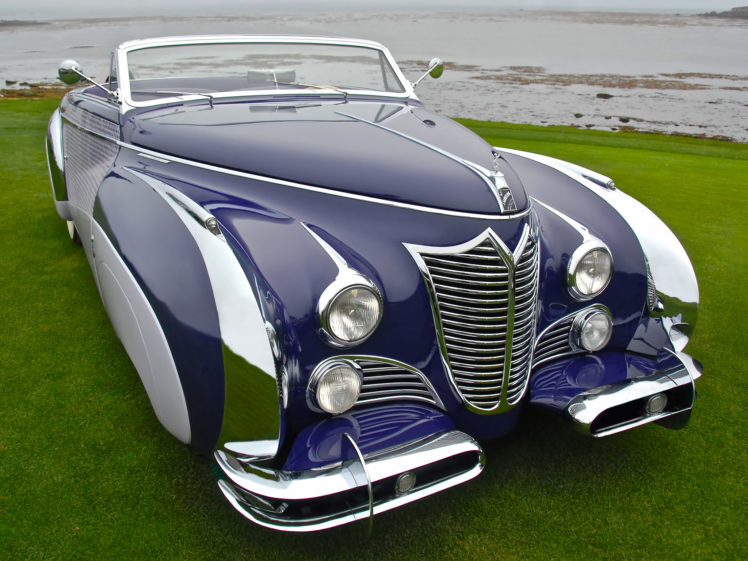 1948, Cadillac, Sixty two, Convertible, Saoutchik, Luxury, Retro HD Wallpaper Desktop Background
