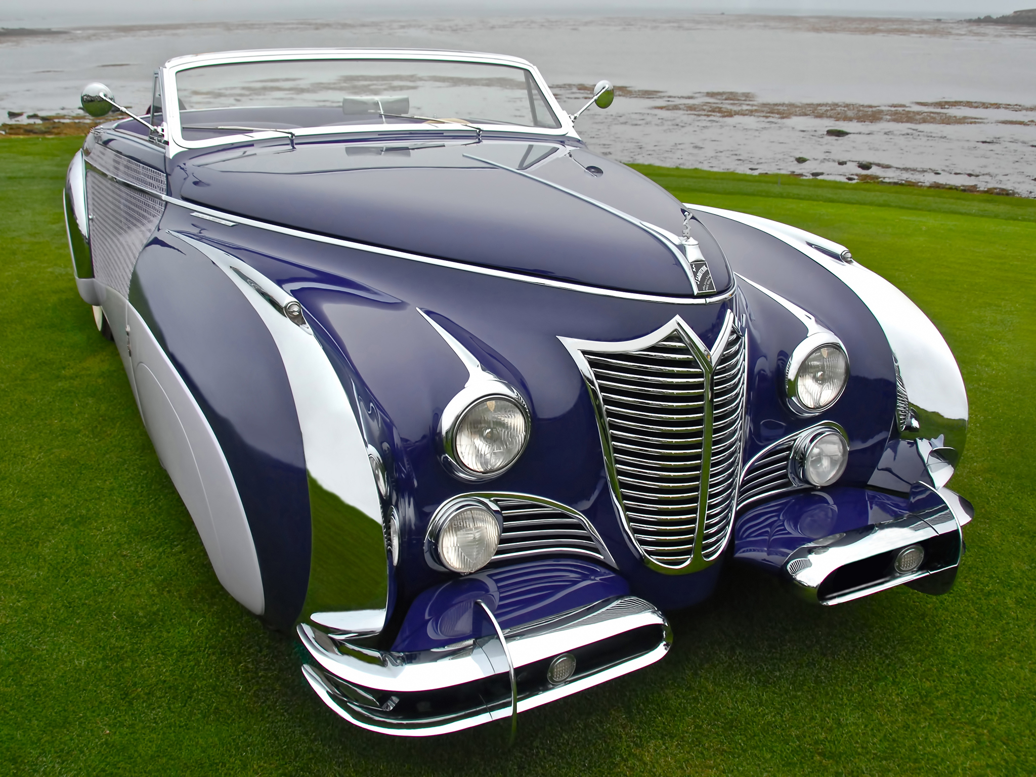 1948, Cadillac, Sixty two, Convertible, Saoutchik, Luxury, Retro Wallpaper
